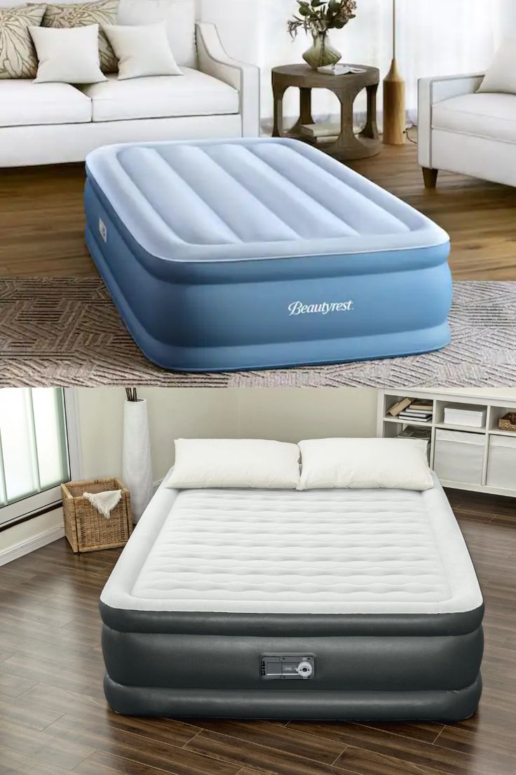 Inflatable Bed Mattress with 2 Air Pillows