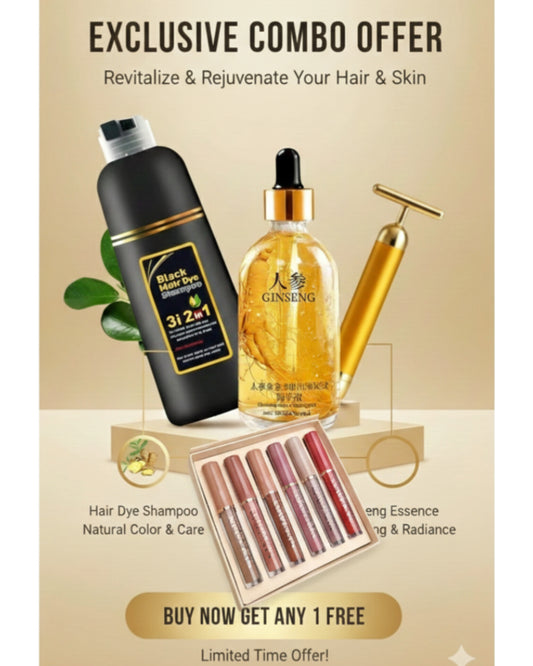 24K Gold Energy Beauty Bar Electric Facial Massage Roller